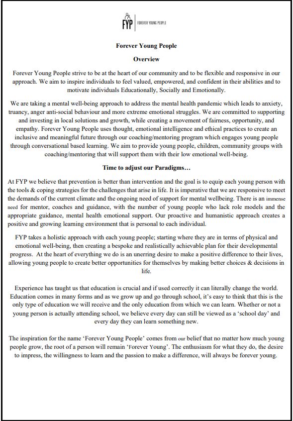 Forever Young People FC tweet media