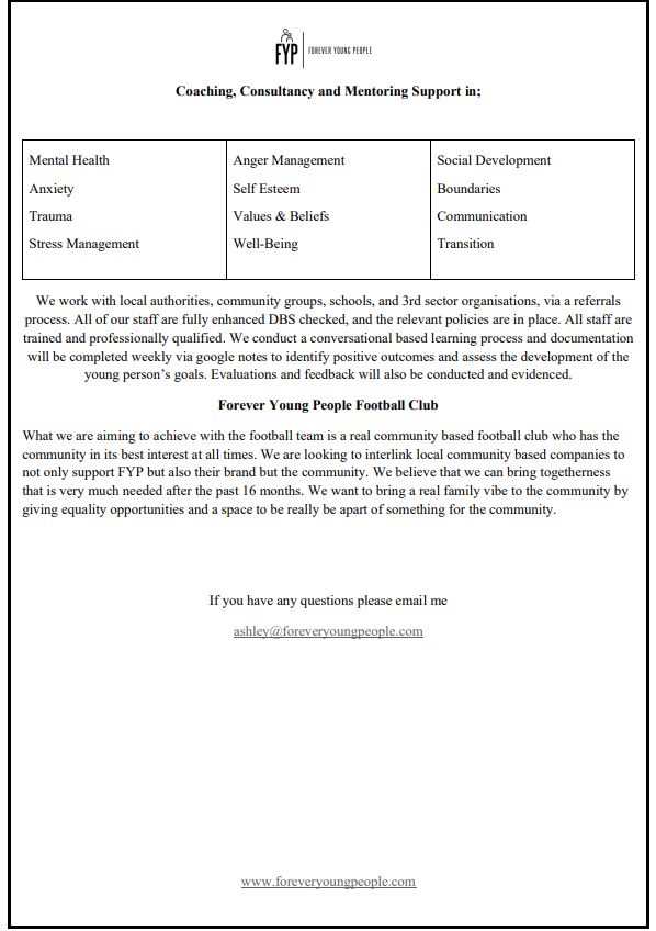 Forever Young People FC tweet media