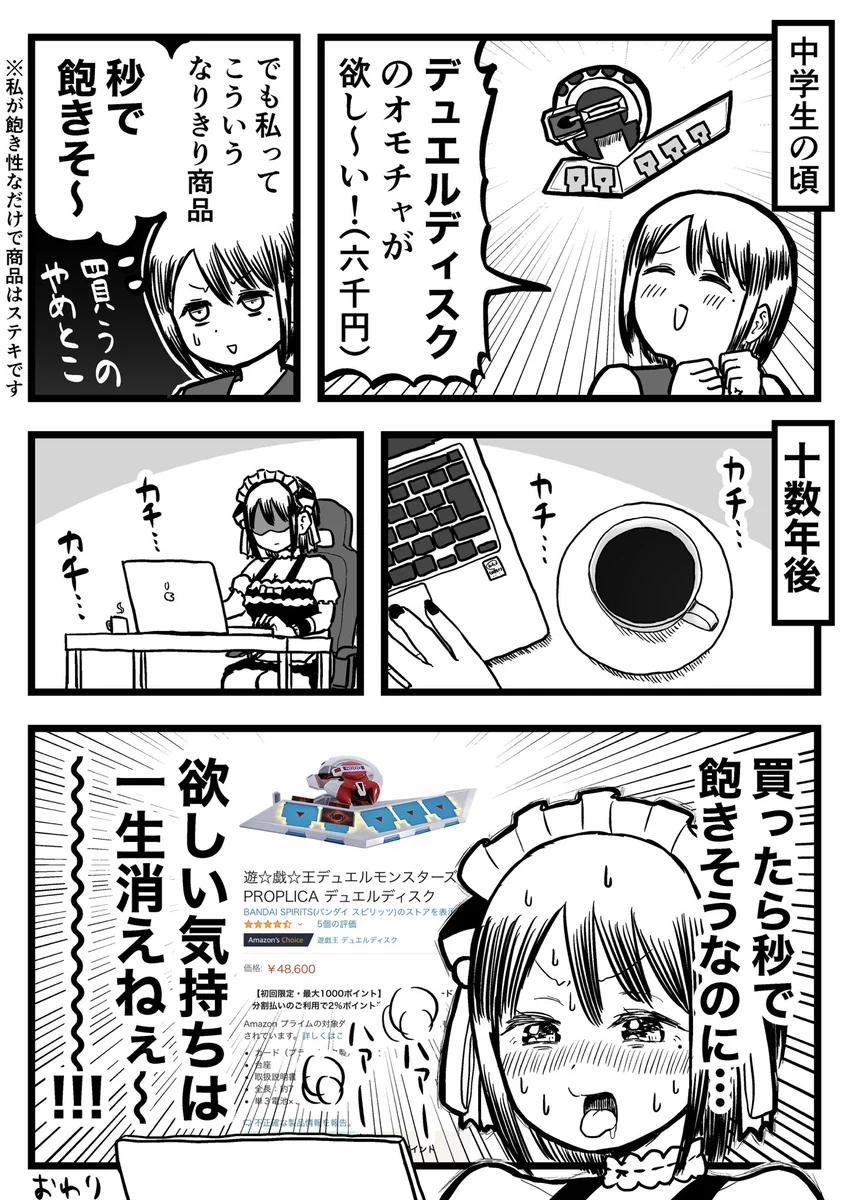 昔欲しかった秒で飽きそうなものが？今になっても欲しくなるwww