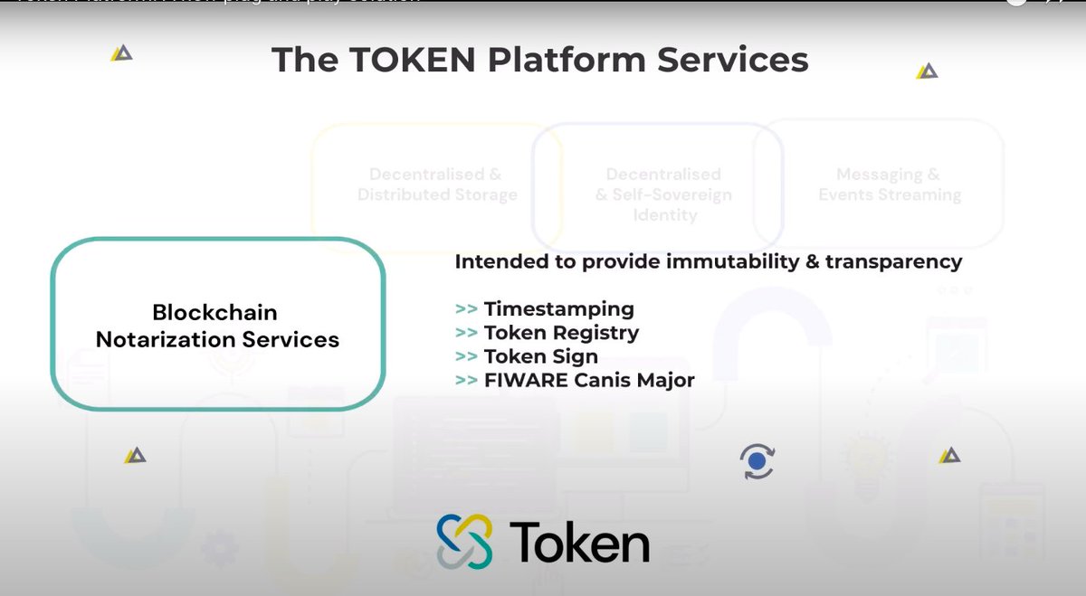 TOKEN_EU's tweet photo. One of #TOKENPlatform's services is the #blockchain-based notarization intended to provide immutability and transparency to the services created using them.
Read more here: https://t.co/z7AZQ6zohB.
#publicservices #trustworthiness #transparency #privacy #efficiency #Opensource https://t.co/ZTOUJ3YsSR