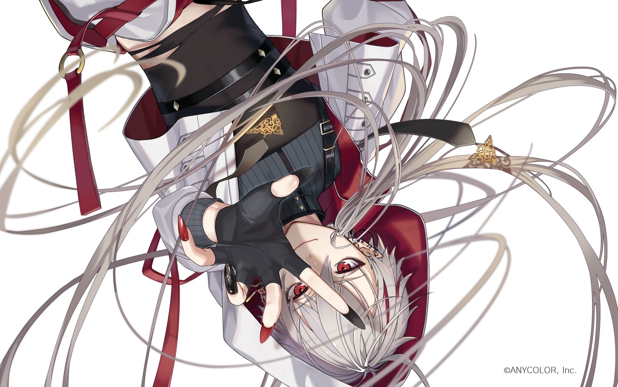 よしとも この度 葛葉さん Vamp Kuzu のオリジナル曲 コントレイル のmv及びジャケット 後ろ姿 のイラストを描かせて頂きました 日頃配信を楽しませて頂いていたので 今回お手伝いできて大変光栄でした 素敵な楽曲ですのでぜひ宜しくお願いいたします