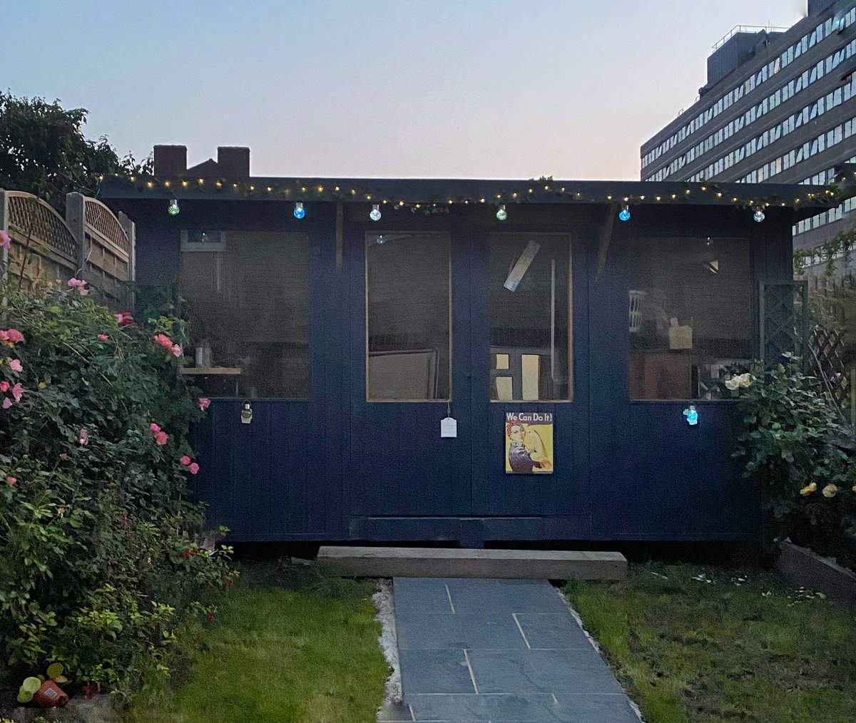 Lyn644Marie's tweet photo. Hi guys this is where it all happens my beautiful workshop built by my lovely son , but now facing a legal battle with a #neighbourfromhell any #legalhelp would be greatly appreciated thank you @BBCLondonNews12 https://t.co/WNOeOgqIAP
