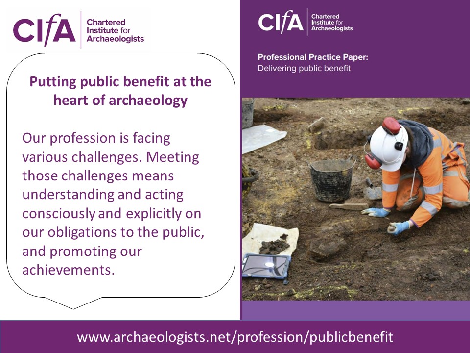InstituteArch's tweet image. In collaboration with @DrSadieWatson &amp;amp; @HS2ltd we have released a new practice paper on Delivering public benefit. 
It includes some great case studies from @MSDSMarine @Trysor @aocarchaeology @walesbotanic &amp;amp; City of Edinburgh Archaeology Service bit.ly/3EWgzWl