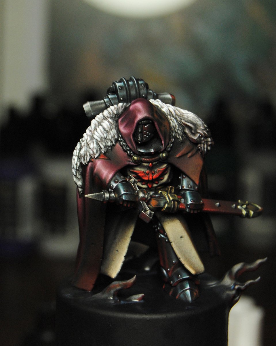 ProteusModels's tweet photo. 'It's the beast the never dies in my dreams.'

Corswain. Paladin of the 9th Order. Seneschal of the Lion.

Inspired by short stories by @adembskibowden and @GavThorpeCreate 

#WarhammerCommunity #Warmongers #paintingminiatures #HorusHeresy #Warhammer40k #Warhammer30k #DarkAngels https://t.co/1cDo8pcNjP