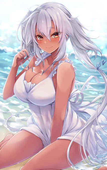 白ワンピ武蔵しゃん大天使( ˘ω˘ ) 