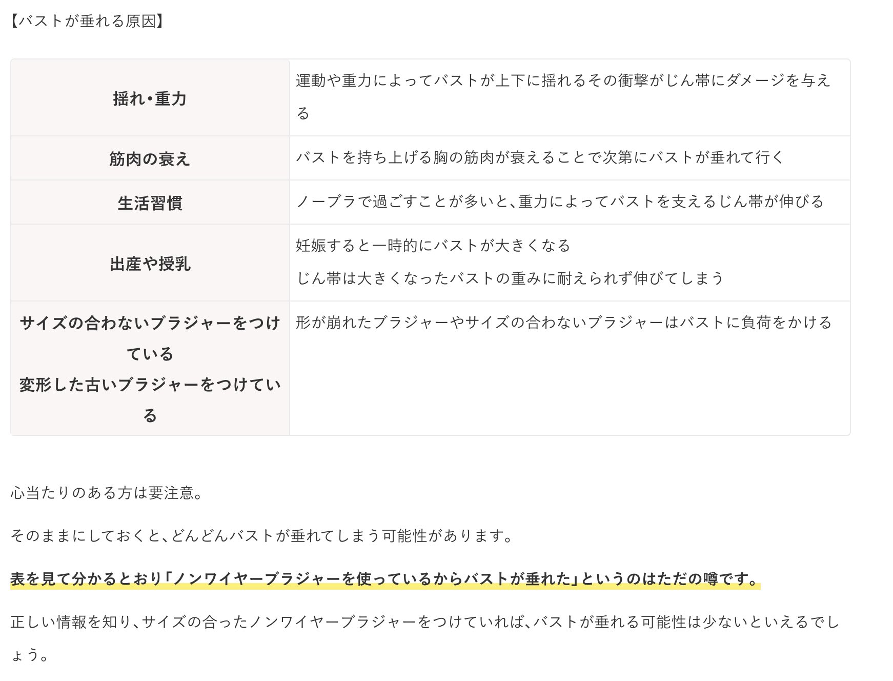こじみく 24hブラの社長 ラクなブラジャー着けたいけど胸垂れるのは怖いという方はこの選び方を覚えておくと失敗しないです 試着する時は足踏みして揺れをチェックするのが大事 T Co Mubox6xkl3 Twitter