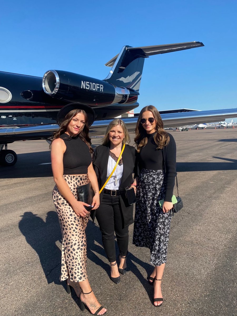 ONEflight_Intl's tweet photo. Team Tuesday! 
Members of the OFI team getting the opportunity to experience a BlackJet VIP trip firsthand!

#livelikerockstars #team #traveltuesday #oneflightinternational #oneflight #BlackJet 
#JustBAJit #VIPtravel #privatejet  #privatecharter #luxurytravel #luxurylifestyle https://t.co/1N45M98d8O