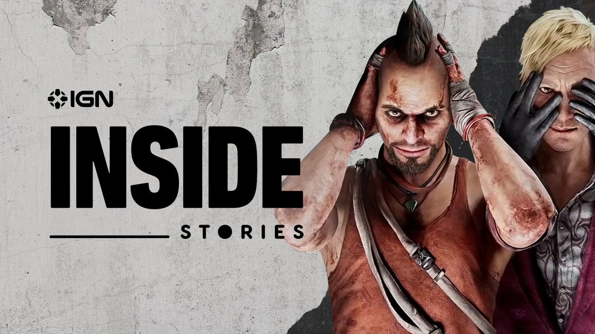 IGN's tweet photo. From wild audition tapes to ambitious writing and an E3 demo that miraculously turned a cut character into Far Cry's iconic bad guy that started it all, this, is the inside story of how Far Cry's iconic villains were created.

Only on IGN coming October 3. https://t.co/AIjHDleLXx https://t.co/IdVGnetg90