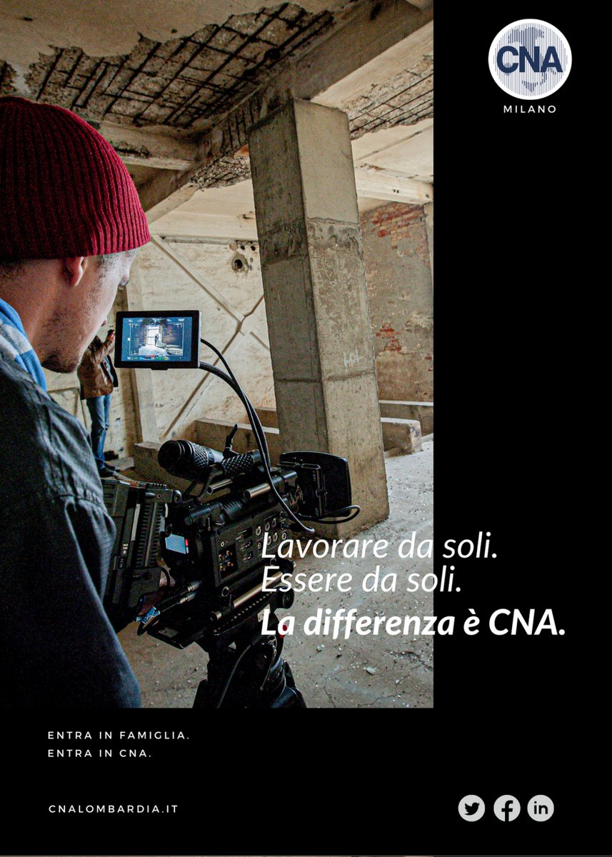 Lavorare da soli VS essere da soli. La differenza è CNA.
👥 Siamo un’associazione di imprenditrici e imprenditori. Da oltre sessant’anni lavoriamo per dare voce alla tua voce, rappresentando i tuoi interessi sui tavoli istituzionali e molto altro.