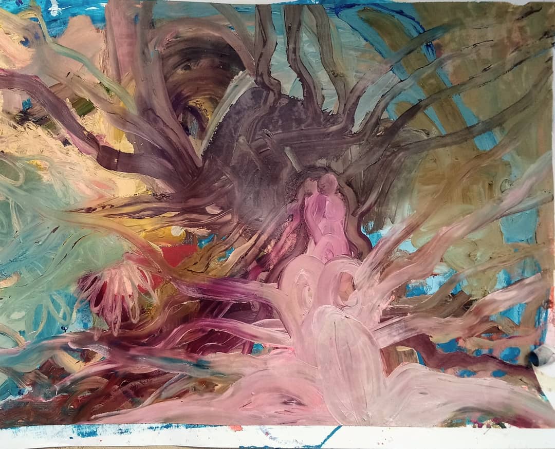 🎨 ART &amp; CRAFT SHOUTOUT 🎨

Crimson Boner is a #Shoreham based artist that focuses on free flowing, organic painting. With no planning, she lets her brush and subconscious take control, creating dream-like scenes of colour and form. 

worthingandbeyond.co.uk/creatives/crim…