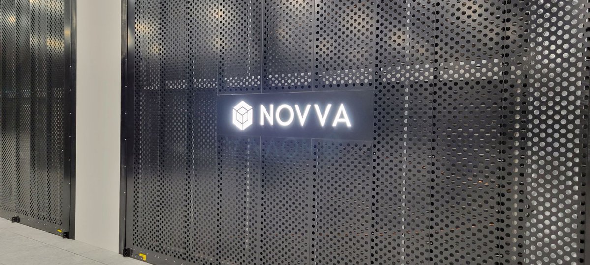 Aquatherm's tweet photo. We were honored to work closely with NOVVA, Utah's largest hyperscale data center, on their mechanical systems. Last week we  attended the NOVVA grand opening -- it was rewarding seeing the amazing results and we look forward to any future projects with them. https://t.co/QnlmE9v9qm