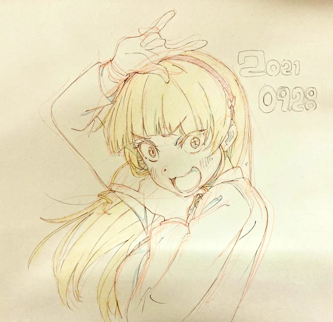 サプライズのリアクション
#平安名すみれ生誕祭2021 