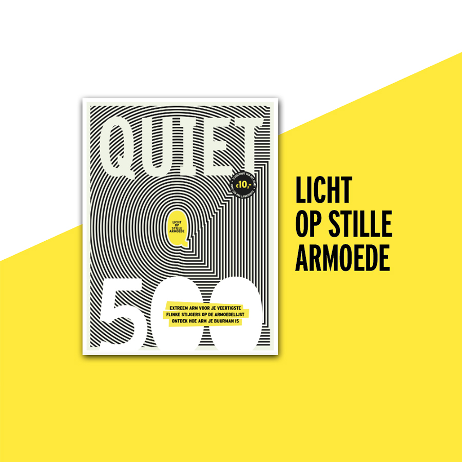 Quiet500's tweet photo. #QuietQuest Nog maar 1 week tot de uitgave vd 3e editie vd #armoedeglossy #Quiet500. In @nieuwspoort host Bas Westerweel @bswstrwl deze bijzondere presentatie en overhandigt @JandinoAsporaat het 1e exemplaar! Koop jij jouw exemplaar via de boekhandel of https://t.co/fTTZZAmPEY? https://t.co/XiZmeRTMS3