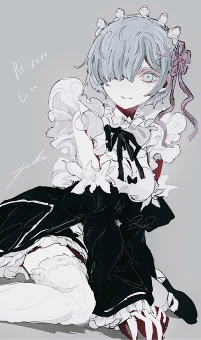 急に描きたくなるレム 