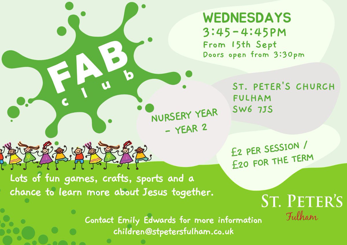 St Peter's Fulham tweet media