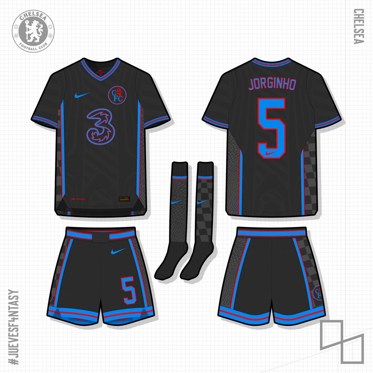 Tisan Designs on X: #RetoRede London FC (Chelsea FC) #London #LondonFC  #Chelsea #ChelseaFC #PES #PES2019 #KONAMI #BLUES #Nike   / X