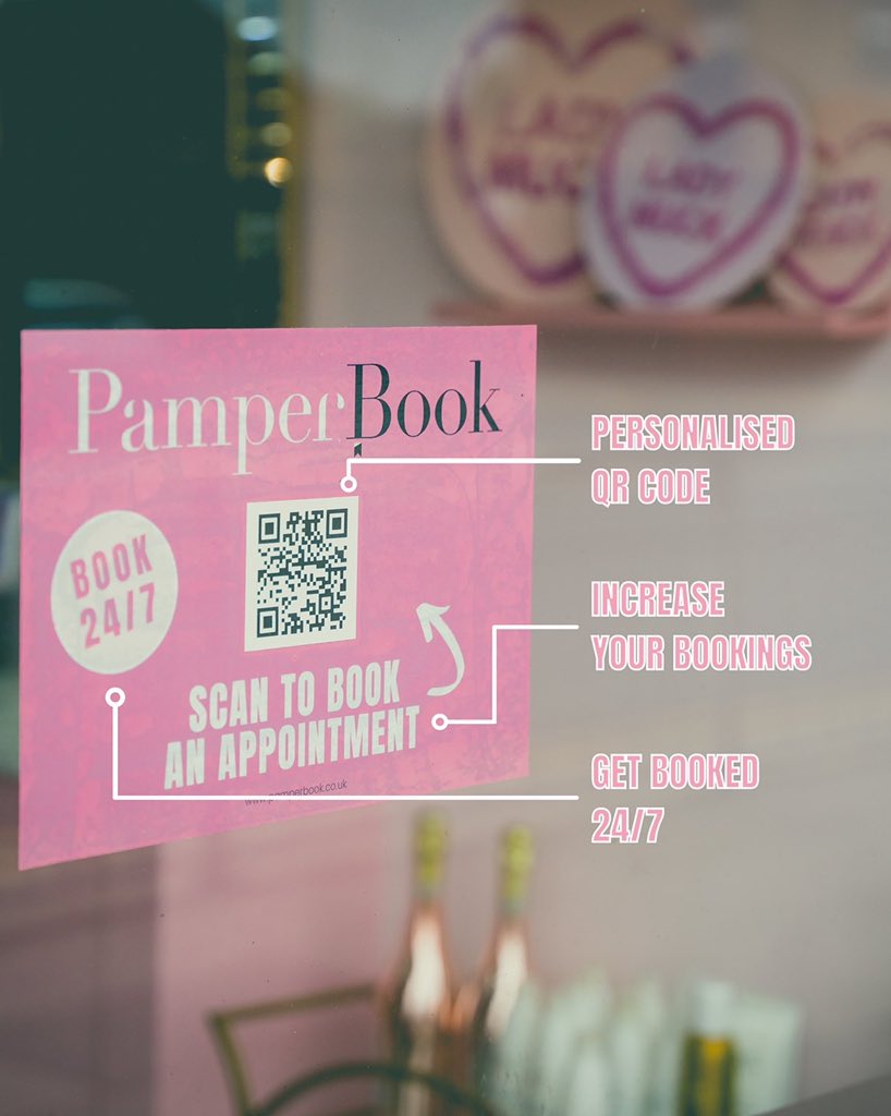 Cliquesy_'s tweet image. 𝐅𝐑𝐄𝐄 𝐏𝐄𝐑𝐒𝐎𝐍𝐀𝐋𝐈𝐒𝐄𝐃 𝐖𝐈𝐍𝐃𝐎𝐖 𝐒𝐓𝐈𝐂𝐊𝐄𝐑𝐒 
Booking appointments has never been so easy!
Let your clients scan &amp;amp; go with your own FREE personalised salon window sticker 😍🙌🏽

Head over to our Instagram to request one💗
#girlboss #beautyblog #digitalbooking