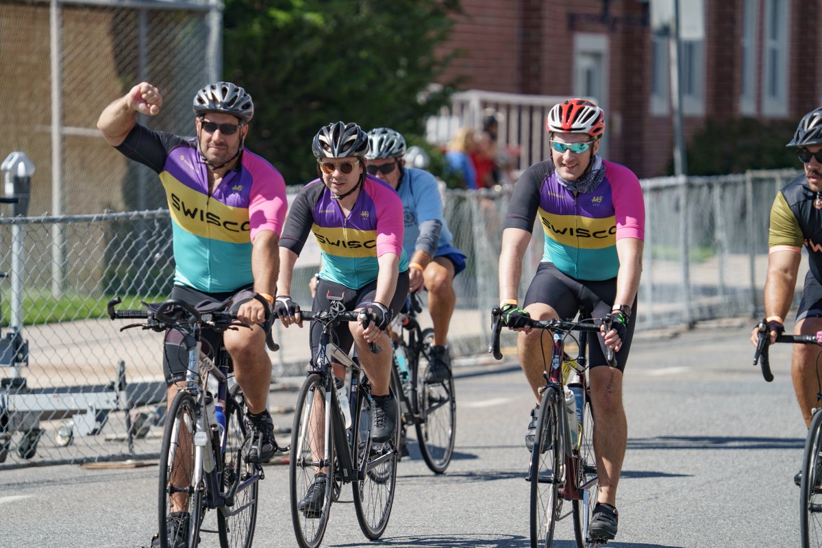 SWISCO participated in the #bikeMS City to Shore Ride. The 25 riders for #teamswisco raised over $17,400 for this charity event. We at SWISCO are proud to support the National MS Society and their vision of a world free of MS.  #dontjustride #endMS <a href="/mssociety/">National MS Society</a>