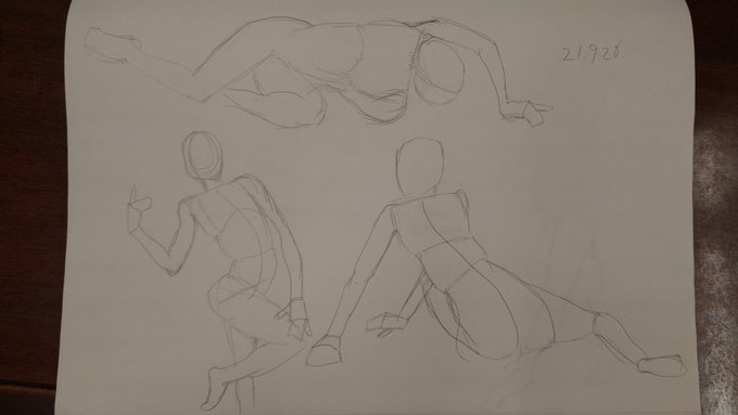 相変わらず見込み甘くて手足食い込んだり入らないなキミ?
空間計算してる??? 