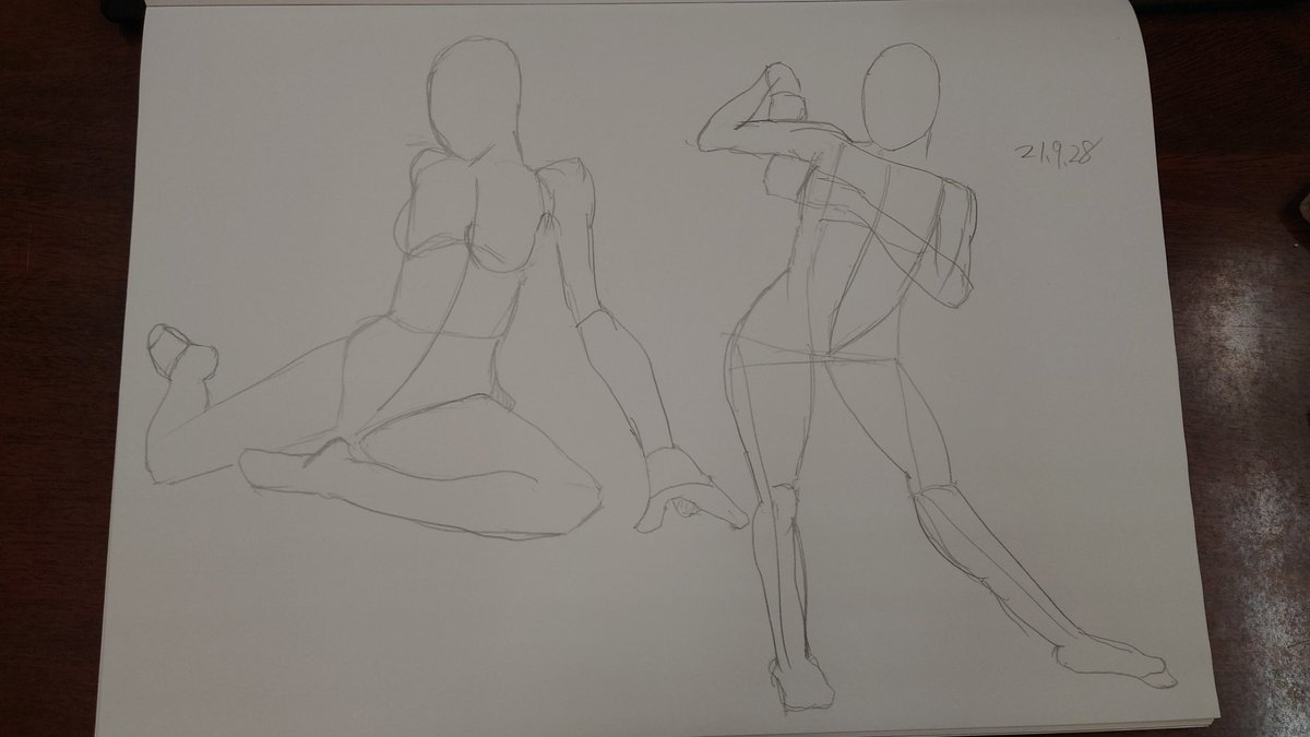 相変わらず見込み甘くて手足食い込んだり入らないなキミ?
空間計算してる??? 