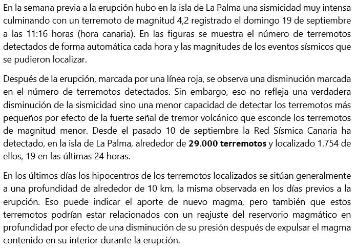 involcan's tweet image. ¿Cómo está evolucionando la sismicidad en el sistema volcánico de Cumbre Vieja? Averígualo en estas figuras y explicaciones / How is seismicity evolving within the Cumbre Vieja volcanic system? Find out in these figures and explanations #LaPalma #ErupcionLaPalma #LaPalmaEruption
