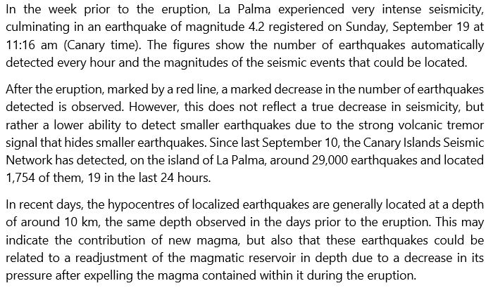 involcan's tweet image. ¿Cómo está evolucionando la sismicidad en el sistema volcánico de Cumbre Vieja? Averígualo en estas figuras y explicaciones / How is seismicity evolving within the Cumbre Vieja volcanic system? Find out in these figures and explanations #LaPalma #ErupcionLaPalma #LaPalmaEruption