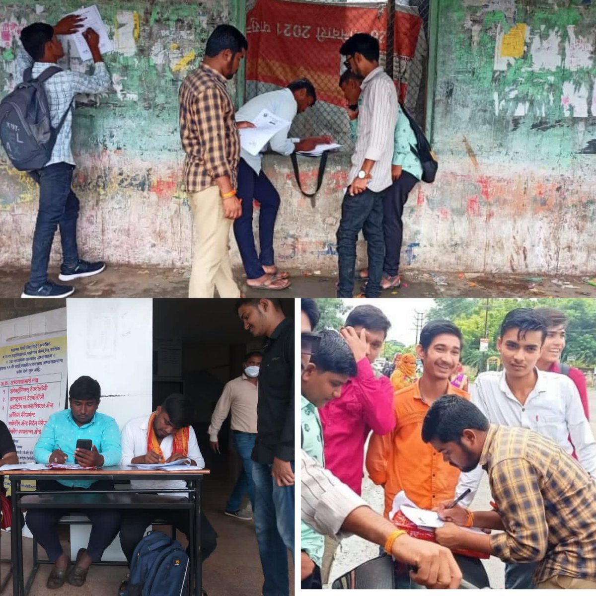 AbvpMalegaon's tweet photo. अखिल भारतीय विद्यार्थी परिषद मालेगाव आणि सटाणा या शाखांमध्ये महासंपर्क अभियान राबवण्यात आले. https://t.co/dU5tulJGfS