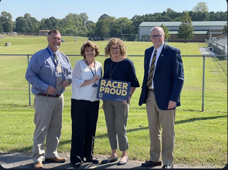 Sup. Vince Clark, Asst. Sup. Tonya Driver, and DPP Diana Lusby visited with Murray State University Pres., Dr. Bob Jackson, to discuss opportunities MSU has to offer our students. Connecting students with college and career opportunities is a priority for Crittenden Co. Schools.