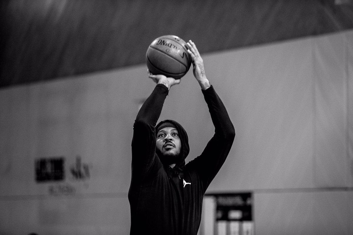 BrooklynsOwn90's tweet photo. When the NBA ousted Carmelo and sports media tried to bury his name and his skills, he stayed on his path and kept working and remained solid through it all. And I was there to witness that comeback. Check out this image: https://t.co/WB9tloNmTv #OpenSeaNFT #brooklynsown https://t.co/keT3MKYn6d