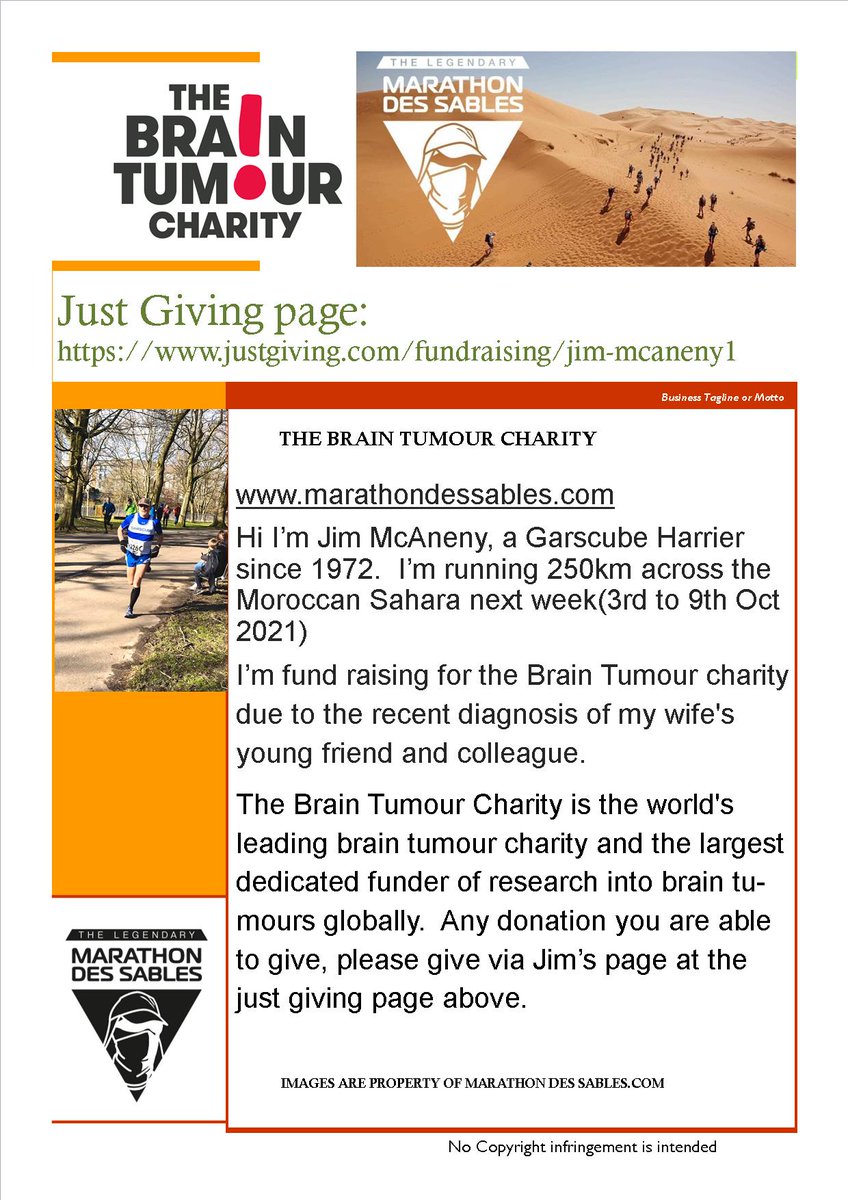 JimMcaneny's tweet photo. Decided if I'm going to run an ultra I might as well pick a toughie as I will never do another! I'm running for the @Braintumourorg. My wife's young friend and colleague was recently diagnosed. Any donation would be really appreciated! #ultrarunning  #charity https://t.co/UzMEaEB6Wr