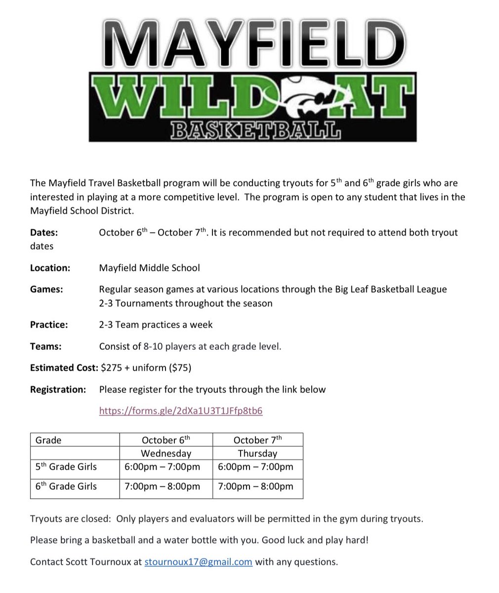 Mayfield Wildcats Girls Basketball tweet media