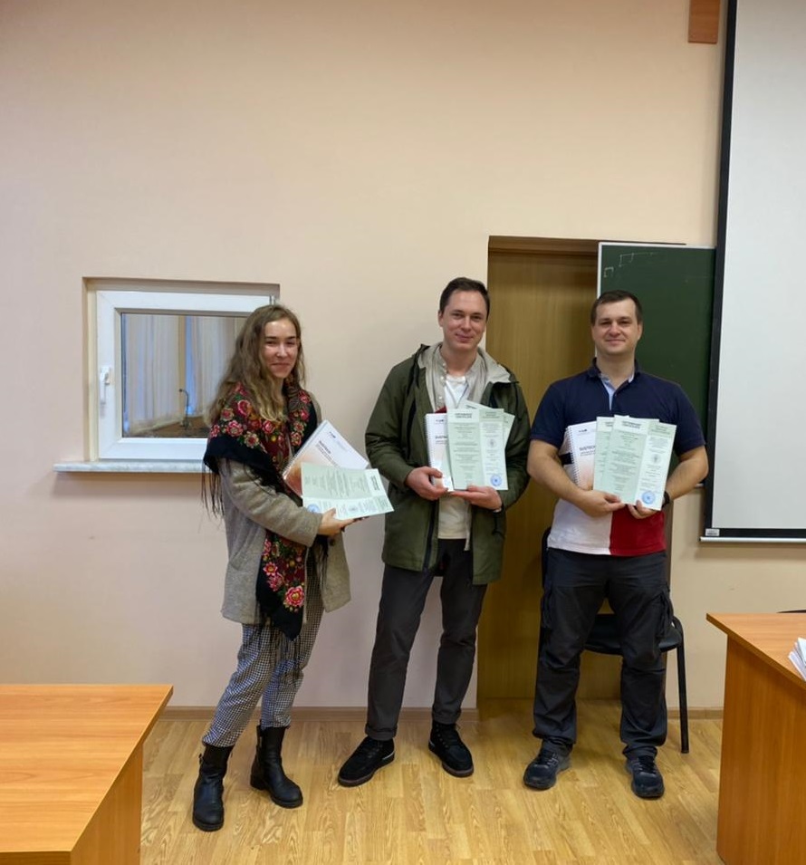ProjectSustech's tweet photo. Here are photos from the ceremony of awarding the best students of two joint short-term educational programs on timber and composite construction. The students noted the high professional level of the teaching staff and the relevance of the programs #enicbc @sefinruscbc https://t.co/nAbVlHjgFD