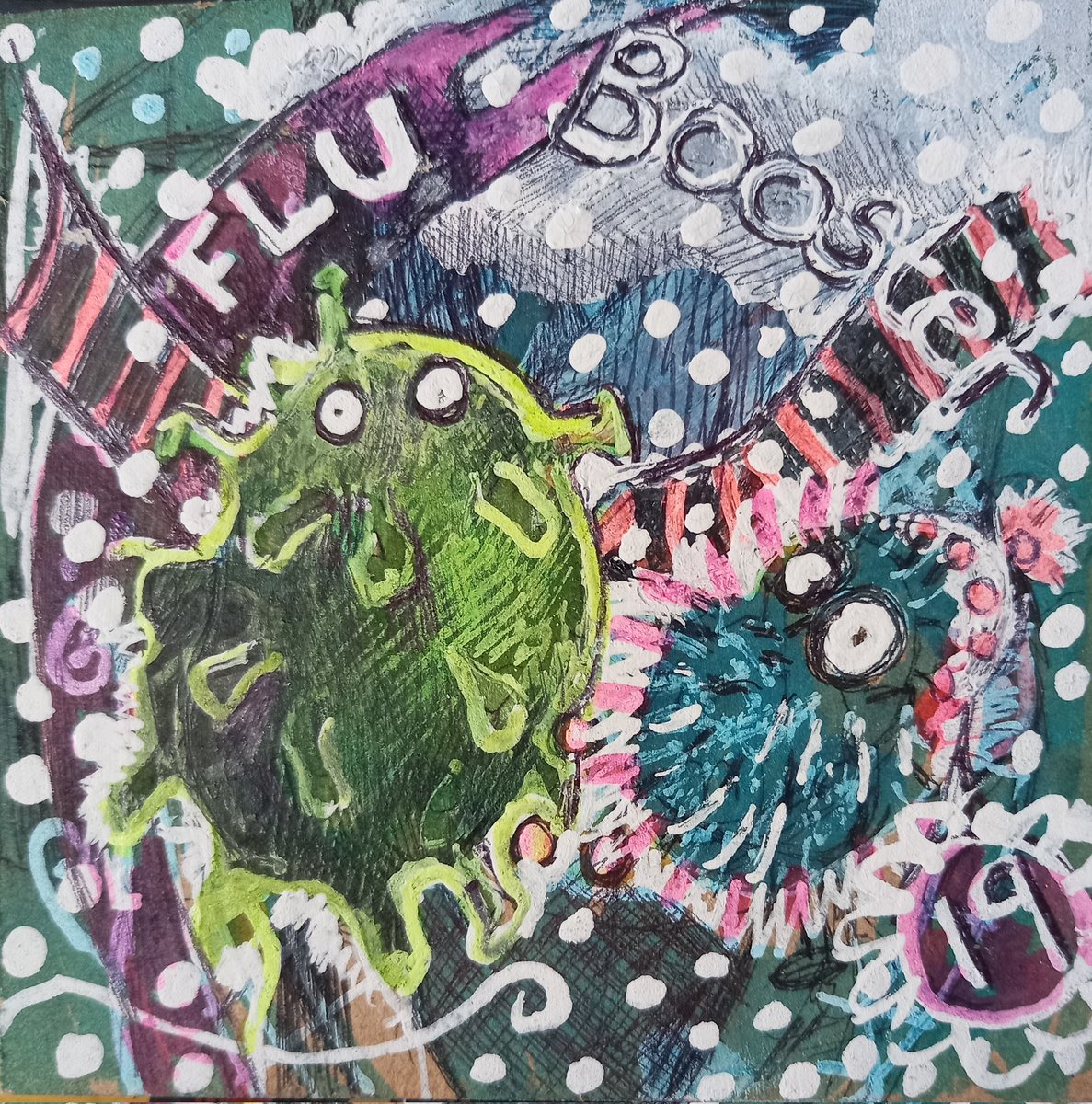 MayCar96708166's tweet photo. Looks like booster and jab season are here . Looking and finding inspiration in everything ? Going to keep myself and others safe this year .... by boosting my immunity for all in the community ! @nhscreative @nhs_scft #scftcreatives #vaccination #FluSeason https://t.co/zGXNKFhIw4