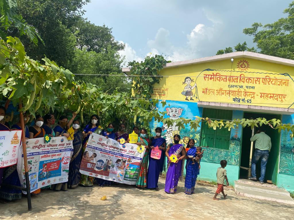 CDhanarua's tweet photo. Poshan vatika Mahmadpur @PoshanAbhiyaan @POSHAN_Official @PatnaPoshan @dm_patna @MinistryWCD @IPRD_Bihar @BRPOSHAN @IcdsBihar @Chshekhar2010 https://t.co/cJ3gUKSA2u