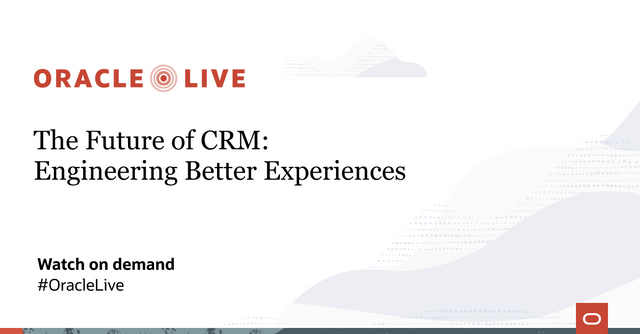 KerryNutley's tweet photo. Oracle is ushering in a new era of automation, erasing the boundaries in #CRM between marketing and sales. Watch the replay from #OracleLive featuring: Chairman and CTO @larryellison, EVP and GM @rtarkoff, and #CMO @akelman. https://t.co/wM2NG1jvNv https://t.co/GkUrlOCwCN