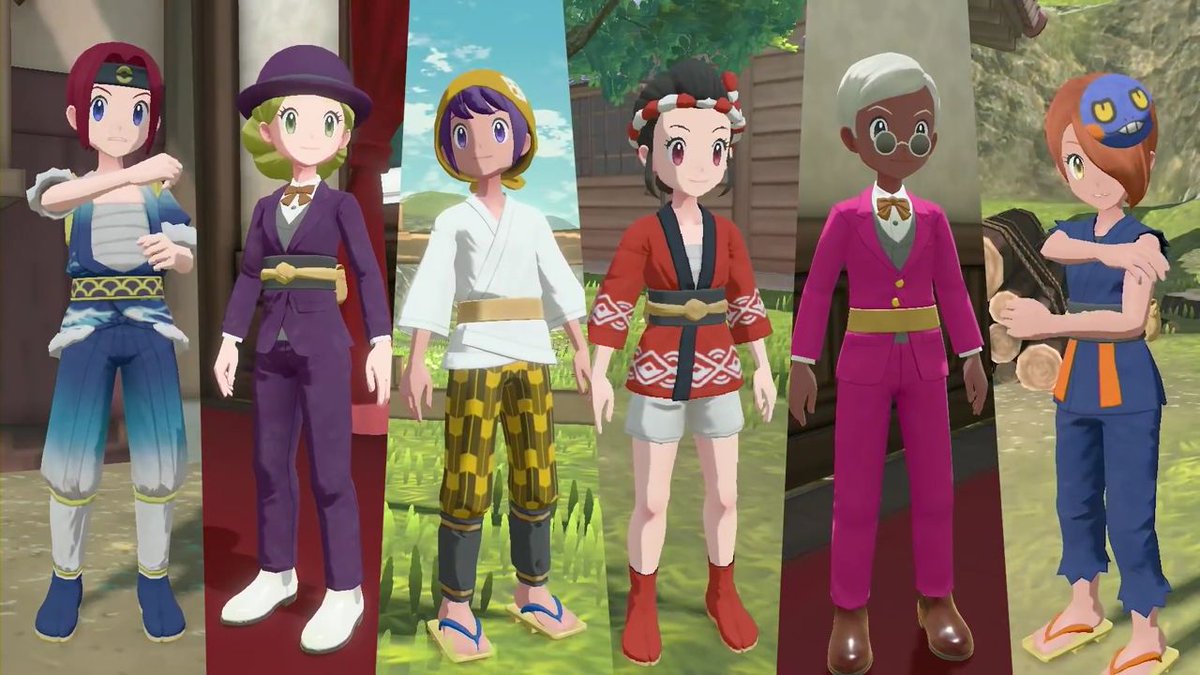 ぽけりん ポケモンまとめ レジェンズアルセウス 新情報公開 新キャラ キャプテン が多数登場 マーズやコクラン ヤーコン プルートの先祖 T Co Bji7mwifhb ポケモン
