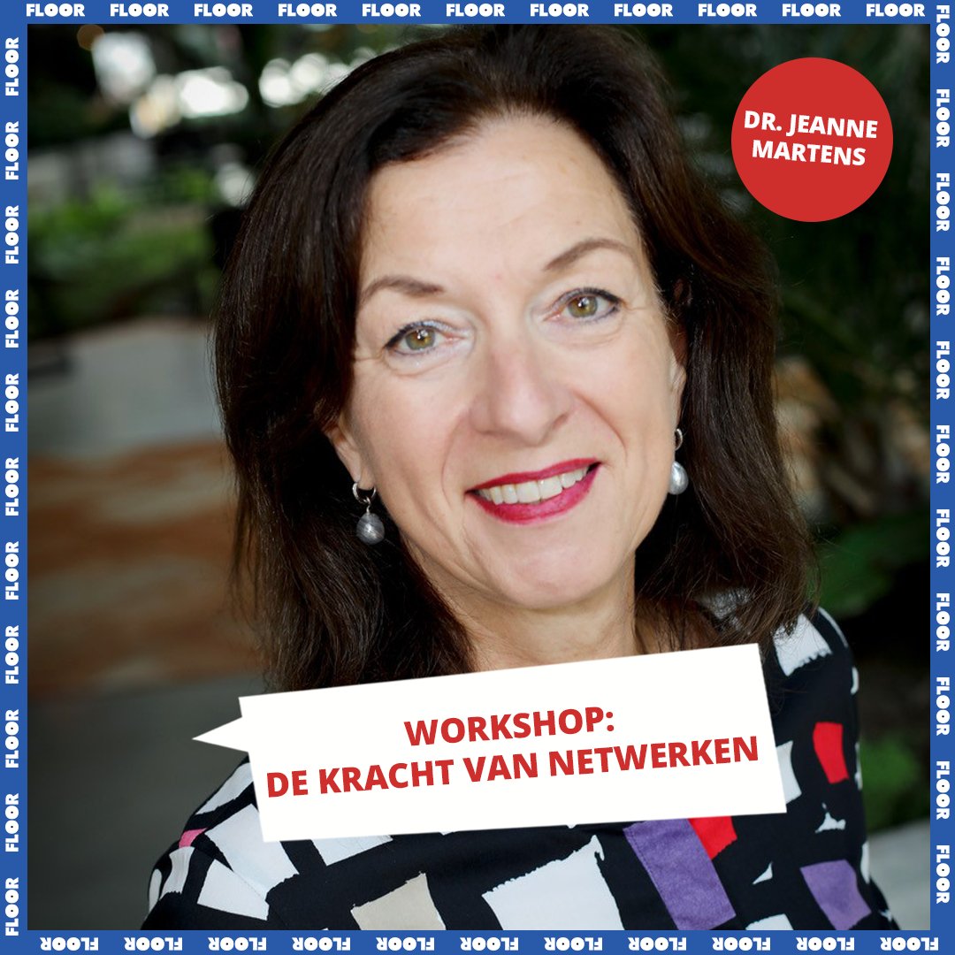 Met een goed #netwerk kun je sneller aan een baan komen. Maar waar begin je? Op 6 oktober brengt #onderzoeker en #netwerkcoach <a href="/JeanneMartens/">Jeanne Martens</a> een bezoekje aan #FLOOR. Zij biedt je de tools die je nodig hebt! Aanmelden voor de #workshop kan via hva.nl/floor