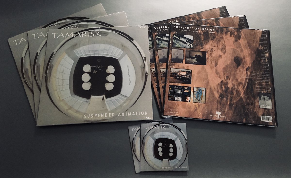 TheRealTamarisk's tweet photo. It's taken a bit longer than we had hoped, about 37 years, but we have finally managed to get some new music out.
We are now able to take pre orders via our website for despatch from 21st October 
https://t.co/An0SLtmZQc https://t.co/L0SloScSMc