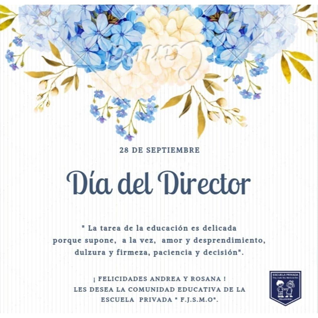 RedesIjmeFray's tweet photo. Feliz día al Equipo Directivo de la Escuela Fray Justo Santa María de Oro y del Instituto José Manuel Estrada. 🥂 Gracias por lo que hacen todos los días.

Andrea, Rosana, Sebas y Gaby 💛💛💛💛 https://t.co/QieUbfjdNN