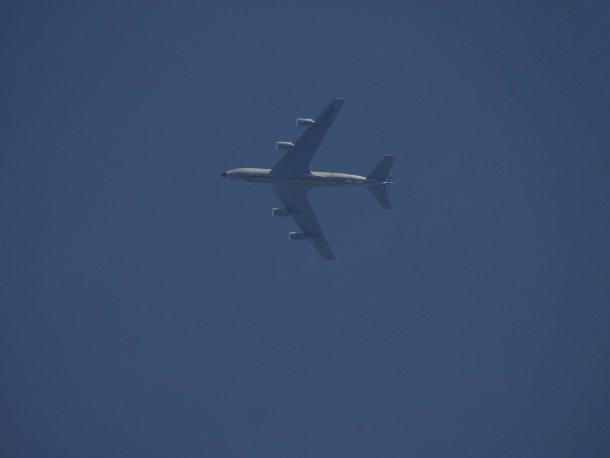 EHEH_Spotter's tweet photo. 🇺🇸United States Air Force Boeing KC-135T (59-1464, #AE0659) as flight #QID14 FL260 @ EHEH

🇺🇸United States Air Force Boeing KC-135R (63-8008, #AE048A) as  flight #QID15 FL260 @ EHEH

On their way to AARA8 (UK) so no receivers behind them😟

#NLspot #avgeek #USAF https://t.co/qbSymfx5Q2