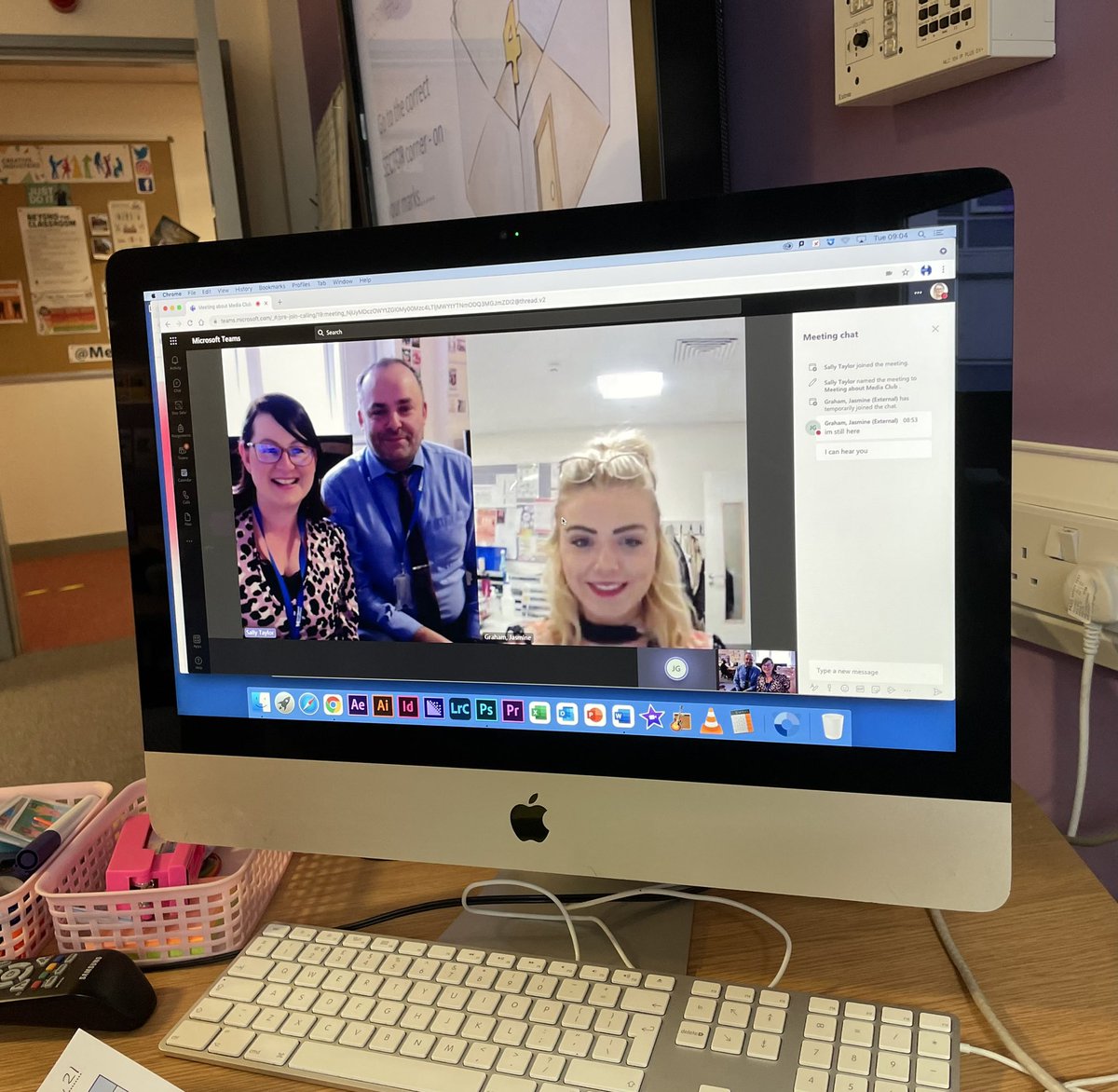 Lovely to chat with former student and now <a href="/hightunstall/">High Tunstall College of Science</a> English tutor Ms Graham to forge a partnership with her learners in the KS3 Media Club. We can’t wait to work together to enthuse them about Film and Media 🎥<a href="/JaneReed07/">Jane Reed</a> <a href="/HSF_FilmStudies/">Hartlepool Sixth Form - Film Studies</a> <a href="/hartlepoolsixth/">Hartlepool Sixth Form College</a>