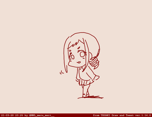#tegaki_dt 