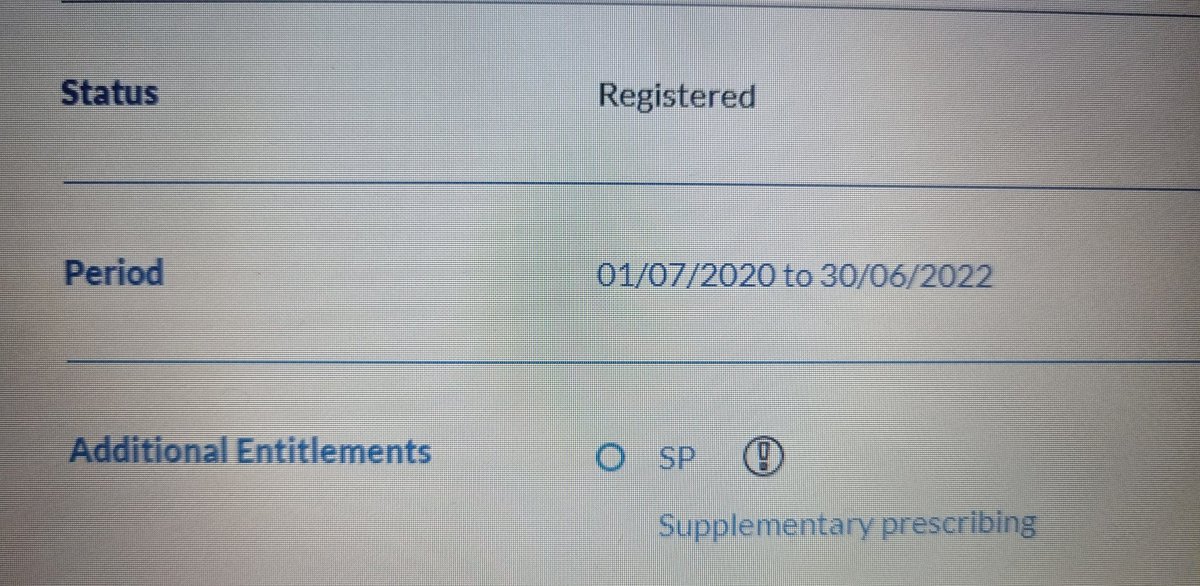 RealSimonCarter's tweet photo. I have officially joined the 1.5% of UK registered Dietitians with prescribing rights! Hopefully not too long before legal changes give full independent rights to Dietitians @BDA_Dietitians @DieteticsBFWH @BlackpoolHosp @uochester @The_HCPC https://t.co/3q6c3Qvc98