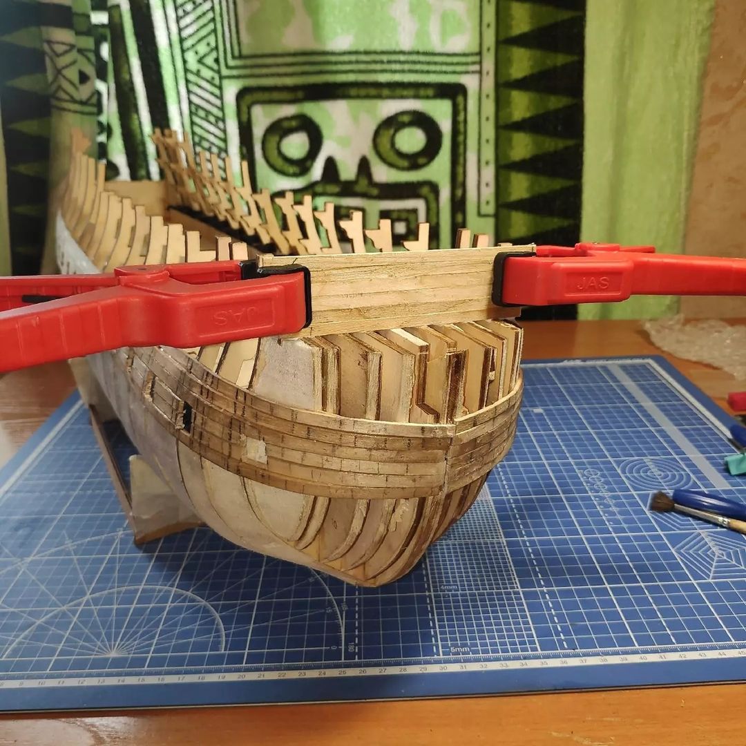 ModelSpaceDE's tweet photo. Wir lieben es zu sehen, wie ein maßstabsgetreues Modellprojekt zustande kommt! Auf der Instagram-Seite hms_victory_rus findet ihr weitere tolle Fotos und könnt eure Fortschritte mit der #modelspacecommunity teilen! https://t.co/VRXxMveljd