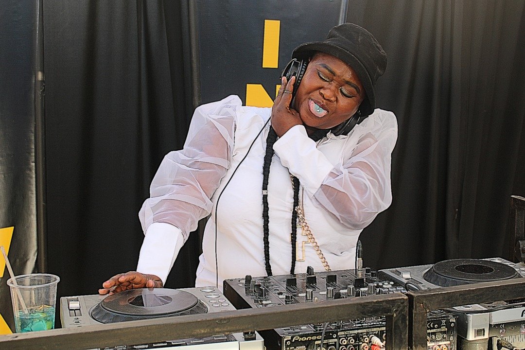 culturefundzim's tweet photo. DJ - CrazyD on the Decks during the 17th edition of @intwasa21 @bulawayo. CrazyD mentored young 10 young women during @mediaandarts project - supported under @culturefund CreativeACTIONs - in partnership with @euinzim. https://t.co/fZt5VswrFP