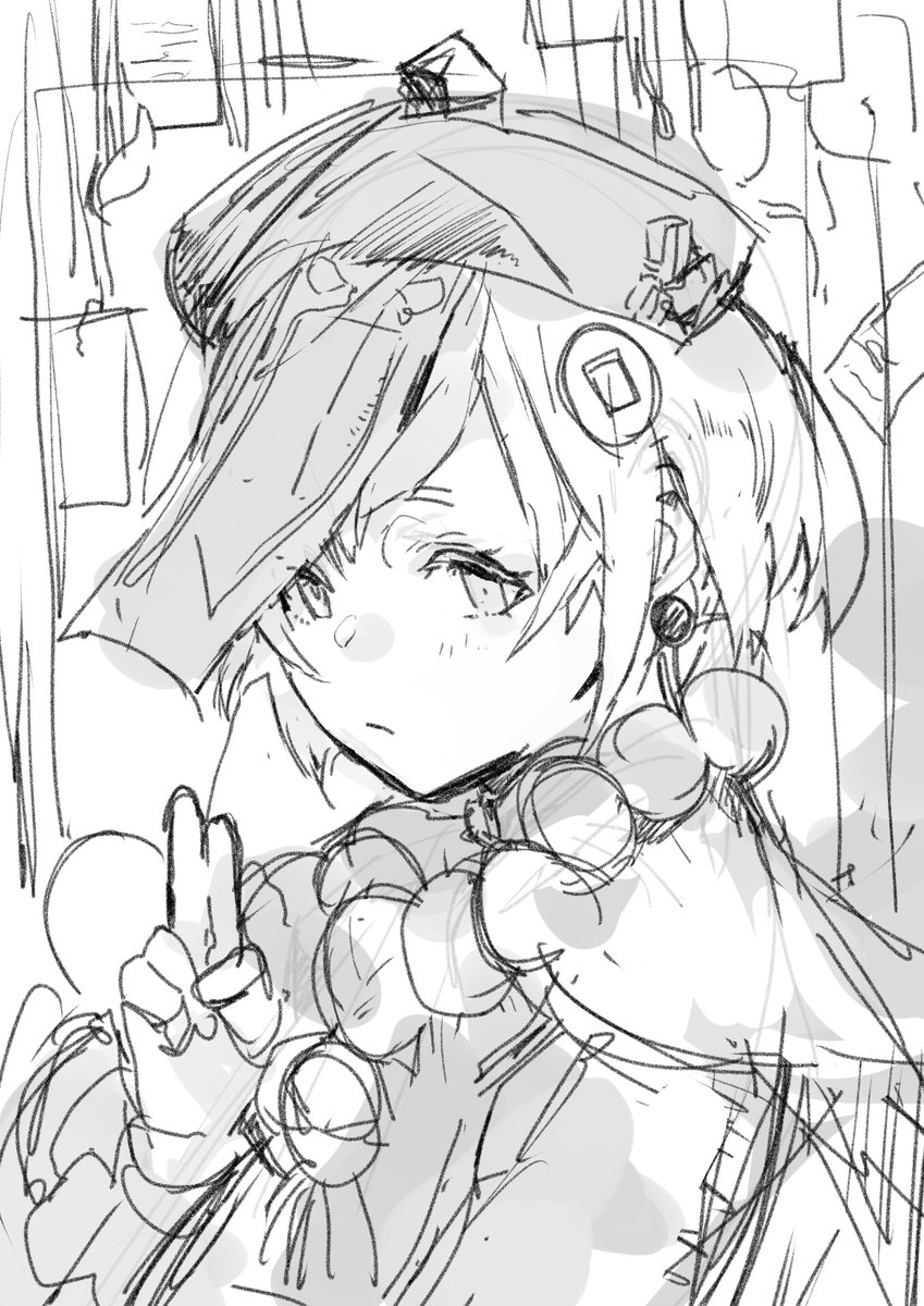 この絵の前に2枚没にしてるから供養 