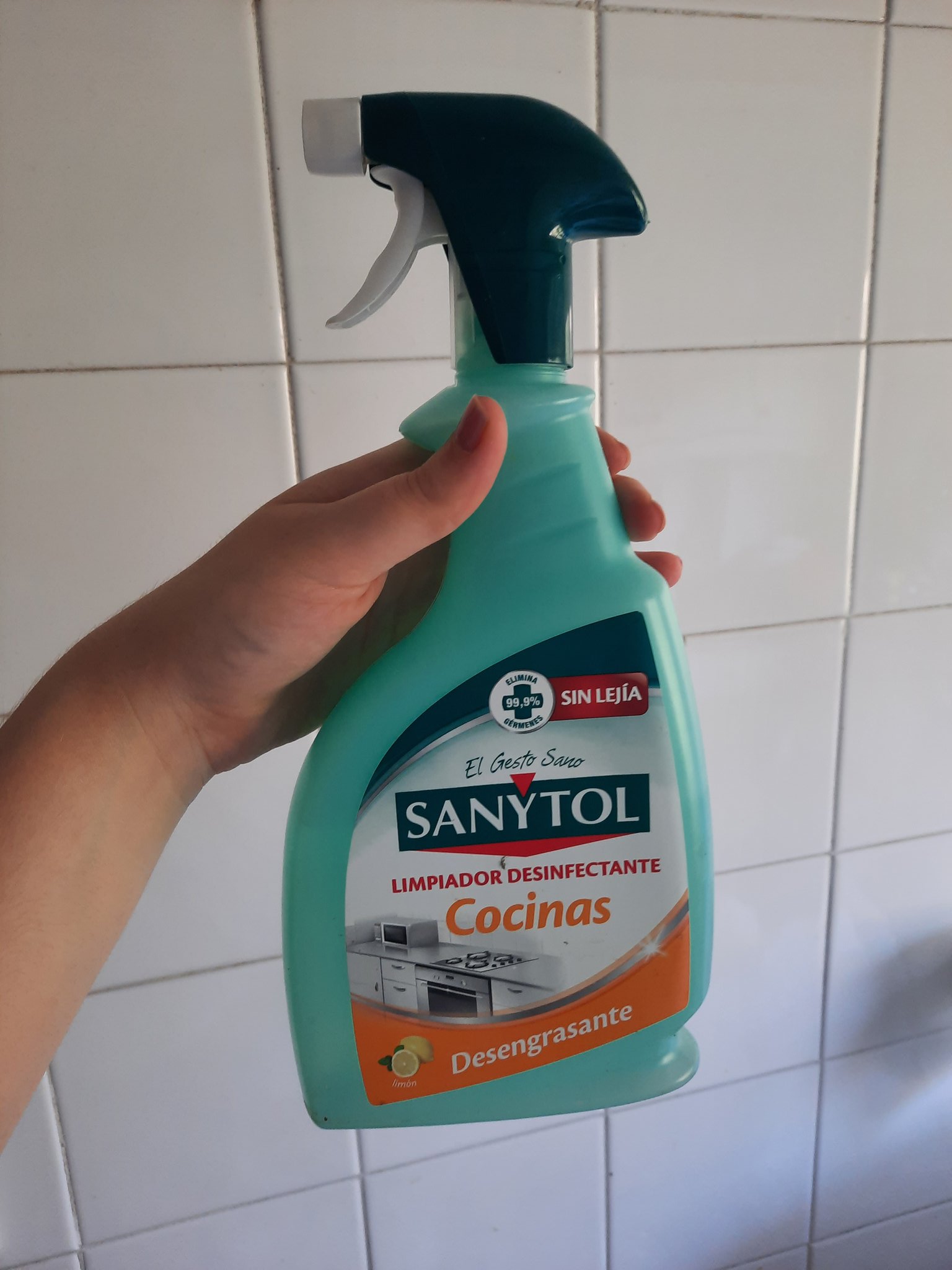 Limpiador desinfectante Sanytol Cocinas 750ml