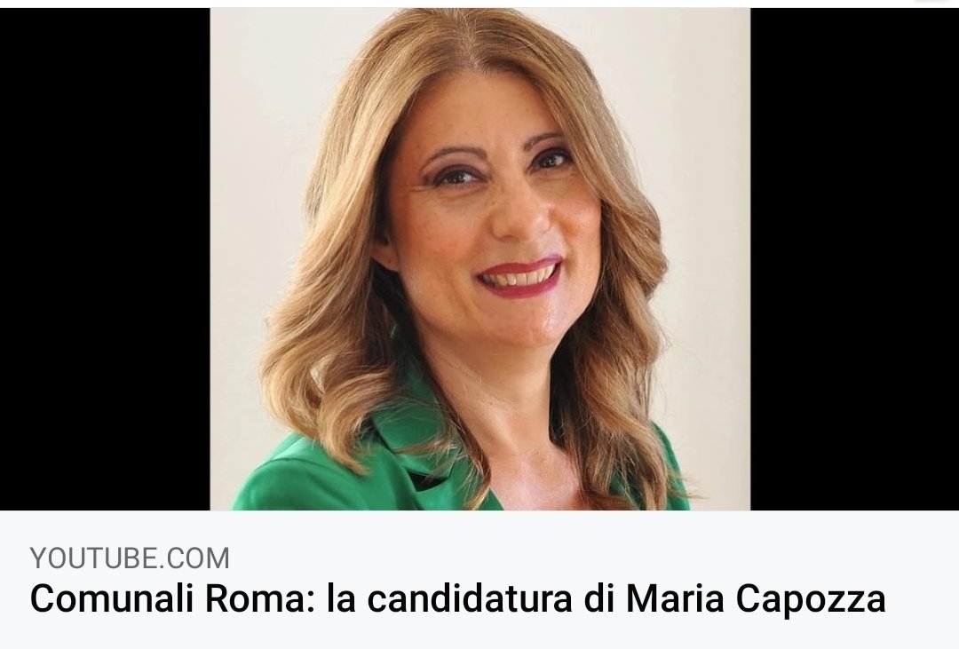 Chi sono?
Perchè mi candido?
Cosa voglio fare per #Roma?

Le mie risposte ai microfoni de L'Opinione delle Libertà.

Per sostenermi condividi l'intervista, fai conoscere la mia storia e il programma consultabile su mariacapozza.it 
👇 👇👇
youtu.be/qtirRrVoa24