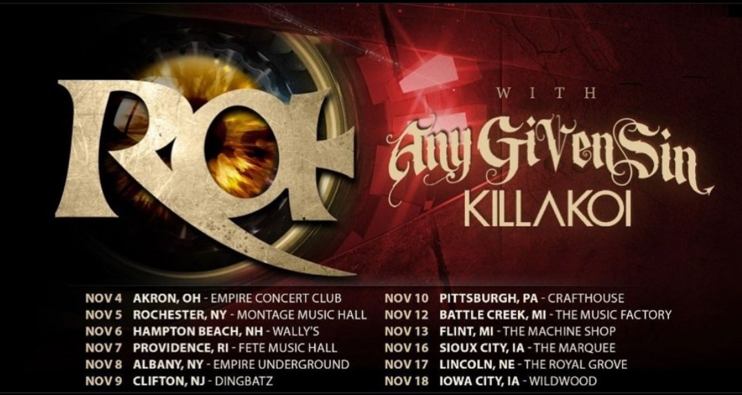 RockLovesMe2's tweet image. #ShowAlert #live #attend   
Starting here in Akron, OH
on Nov 4th at The Empire
Concert Club the great
@anygivensinband continues
to rock us! 💯🤘🤘