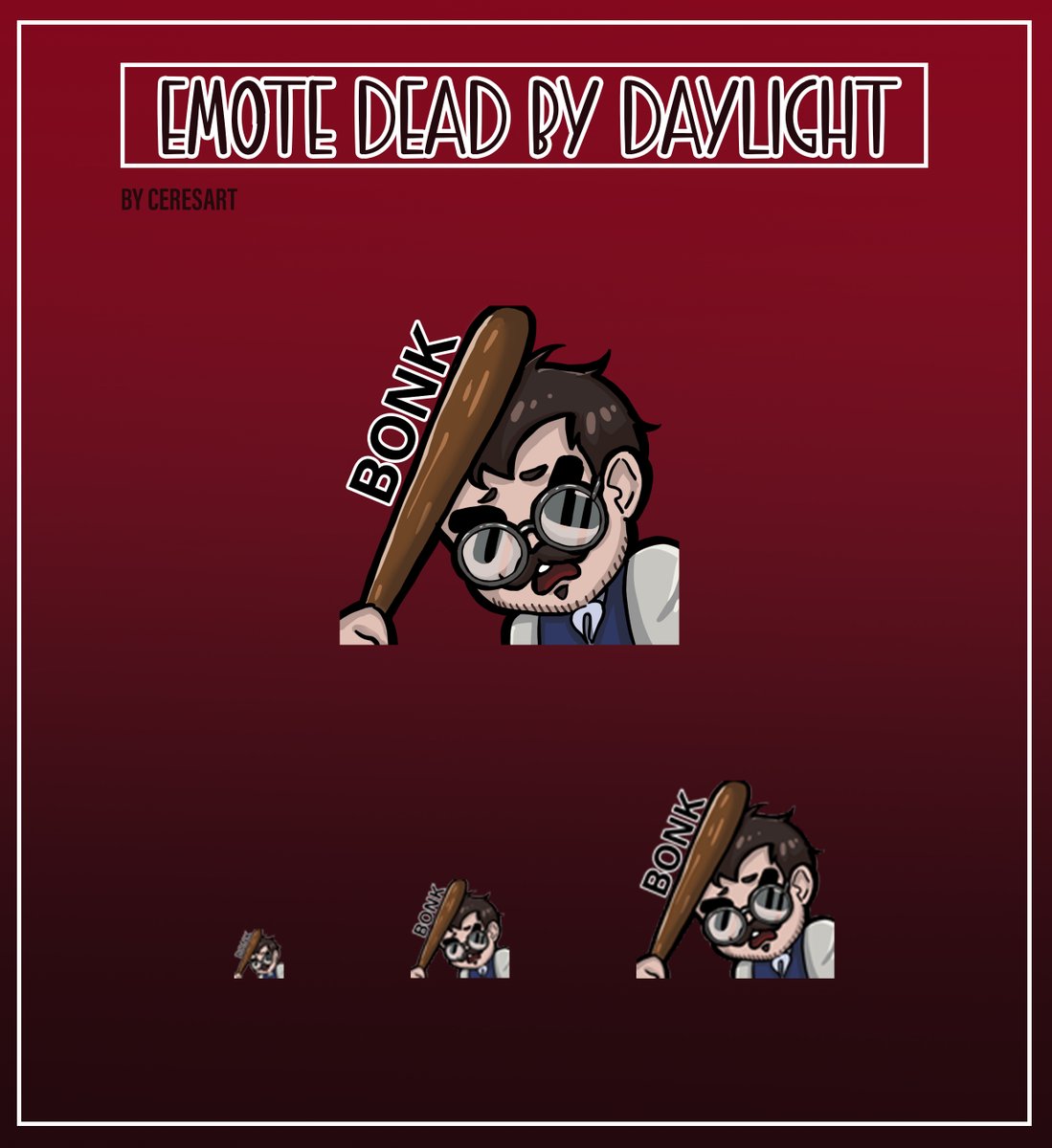 ceres_art's tweet photo. Commission for my friend ❤️(Strykerd98 on twitch)
Its my first time i draw an emote ❤️
#twitch #twitchemotes #emotes #Emote #dbdemote #Commission https://t.co/s3oIsvxGBP